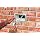 Arlington DHB1BRC-1 Outdoor Electrical Box for New Brick Construction, Brown Box/Clear Cover, Horizontal/1-Gang