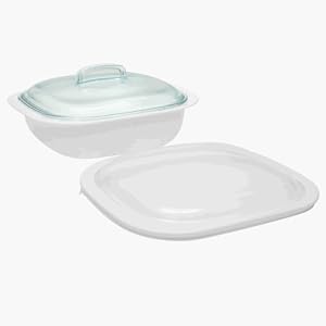 2 each: Corning Ware Simply Lite Casserole Dish With Plastic Cover (1078933) by Corning