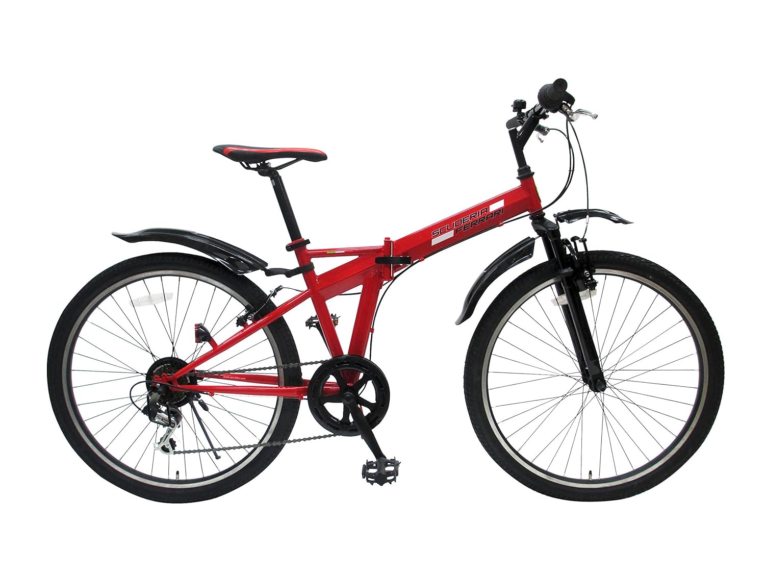 Ferrari Folding Bike FBD266 MGTL266 26in. Shimano 6 Speed JAPAN eBay