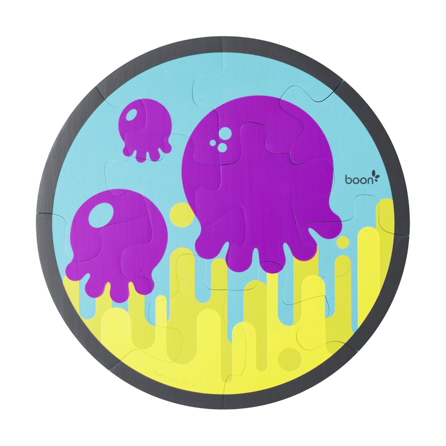 Boon B11009 Pieces Bath Time Toy Appliques Foam Childrens Bath Puzzle