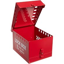 Brady Extra-Large Group Lock Box, Steel