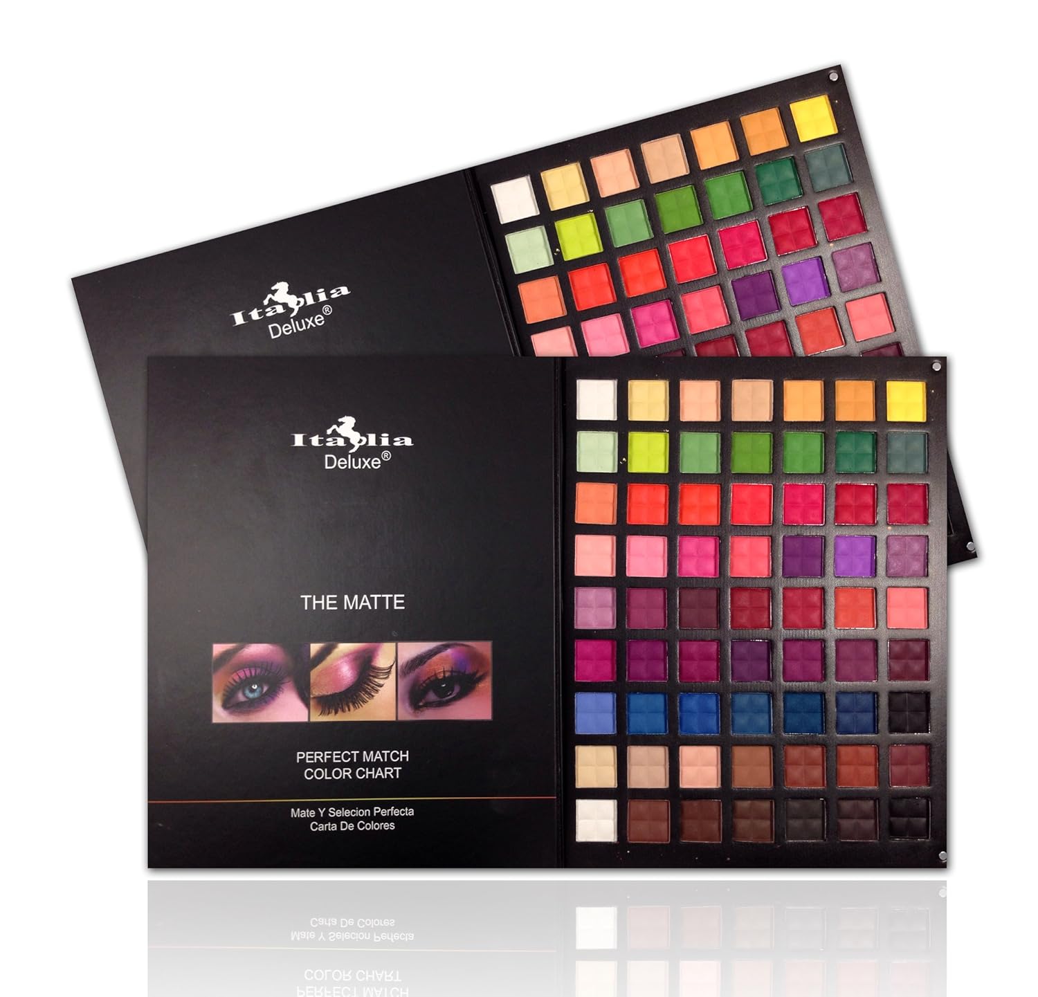 Italia Eye Shadow Deluxe 63 Matte Color Palette Original Neon your
