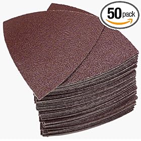 Fein 63717083015 80 Grit Velcro Sandpaper, 50-Pack