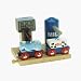 Wooden Train Track Accessories - Milk and Water Station (compatible with other leading brands) - Bigjigs Rail