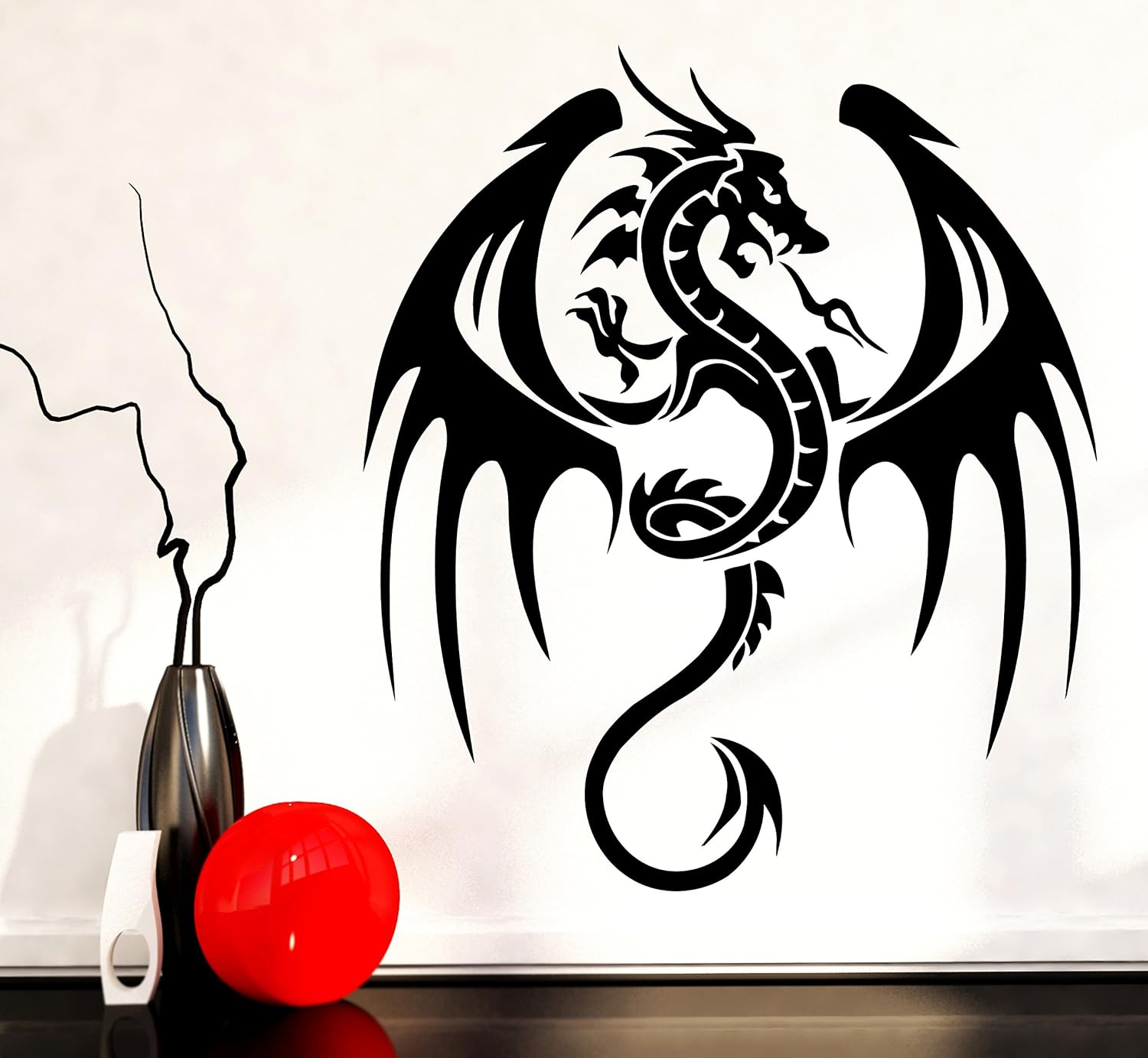 Beautiful Dragon Wall Decals Easy To Apply and Remove