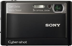 Sony Cybershot DSC-T20 8MP Digital Camera with 3x Optical Zoom and Super Steady Shot (Black)
