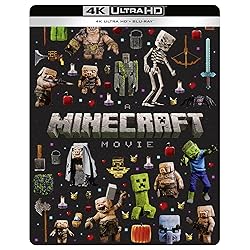 Minecraft Collector's Steelbook [4K Ultra HD] [2025] [Blu-ray]