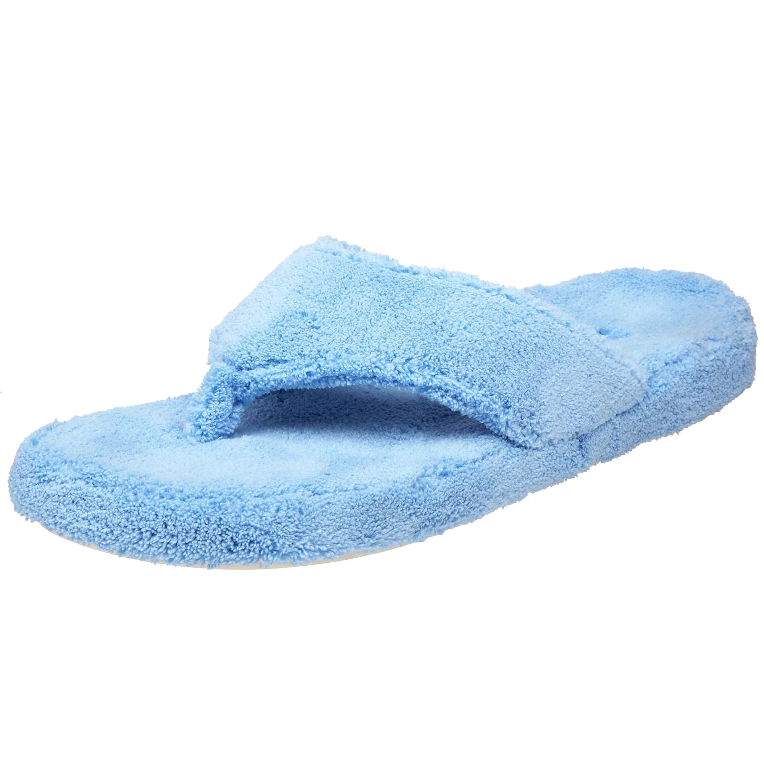 ACORN Women's New Spa Thong Slipper Natural,Small 5-6 M US