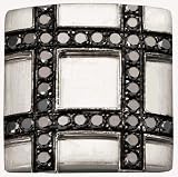 Dolan Bullock Ember Collection Stainless Steel and Black Diamond Dress Set