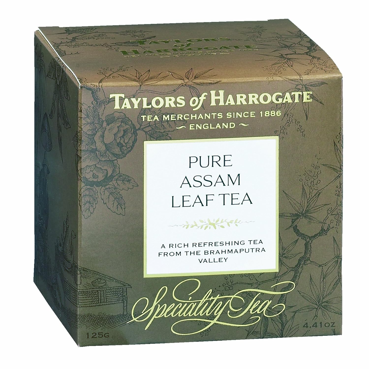 Taylors of Harrogate Pure Assam Leaf Tea 125g British Shop Angielski Sklep
