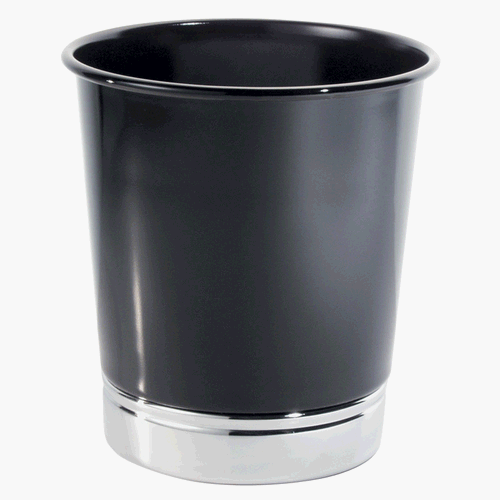 York Waste Can - Black by InterDesign