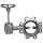 Milwaukee Valve CL323E Series Cast Iron Butterfly Valve, Lug Style, Aluminum/Bronze Disc, EPDM Seat, Gear Operator, Flanged