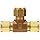 Parker A-Lok 1ET1-B Brass Compression Tube Fitting, Tee, Tube OD