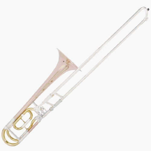 Cecilio 3Series TB-383 Intermediate B Flat Slide Trombone with F Attachment + Mouthpiece & Case
