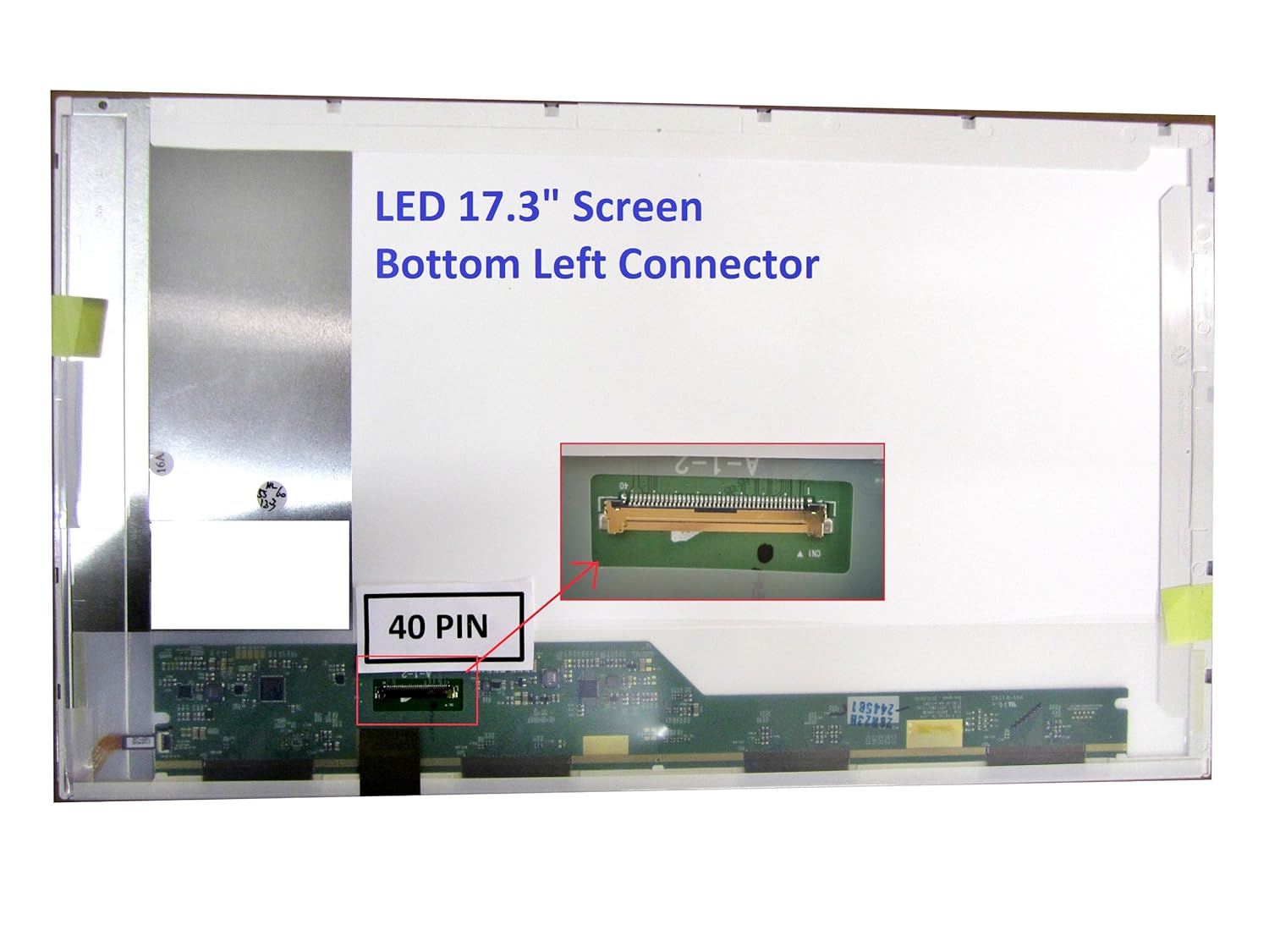 Toshiba P775 PSBY1U 00D006 Laptop Screen 17.3 LED BOTTOM LEFT WXGA++