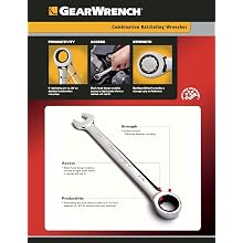 GearWrench 9416 16 Piece Metric Master Ratcheting Wrench Set