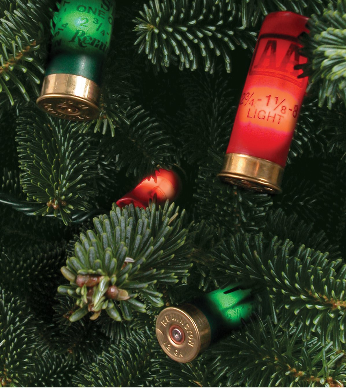 Keystone Products Jingle Bells Shotgun Shells Christmas Lights , New