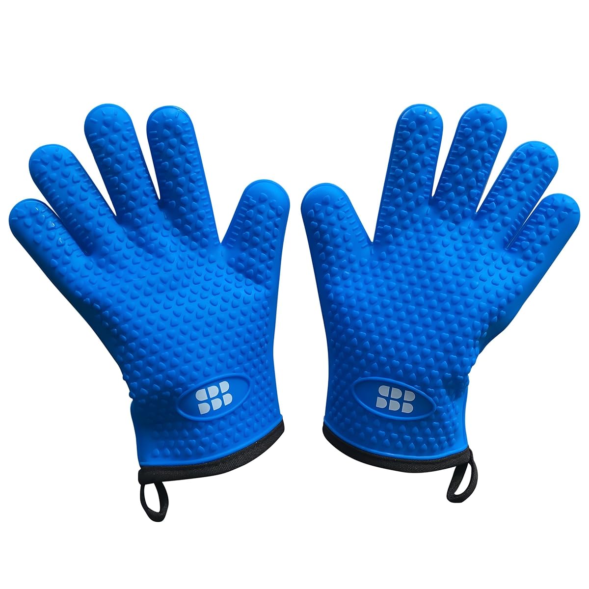 Heat Resistant BBQ Cooking Gloves & Oven Mitts. Insulated Silicone With
