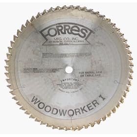 Forrest WW08607100 Woodworker I 8 60 Tooth 5 8 Arbor 3 32 Kerf Circular Saw Blade by Forrest