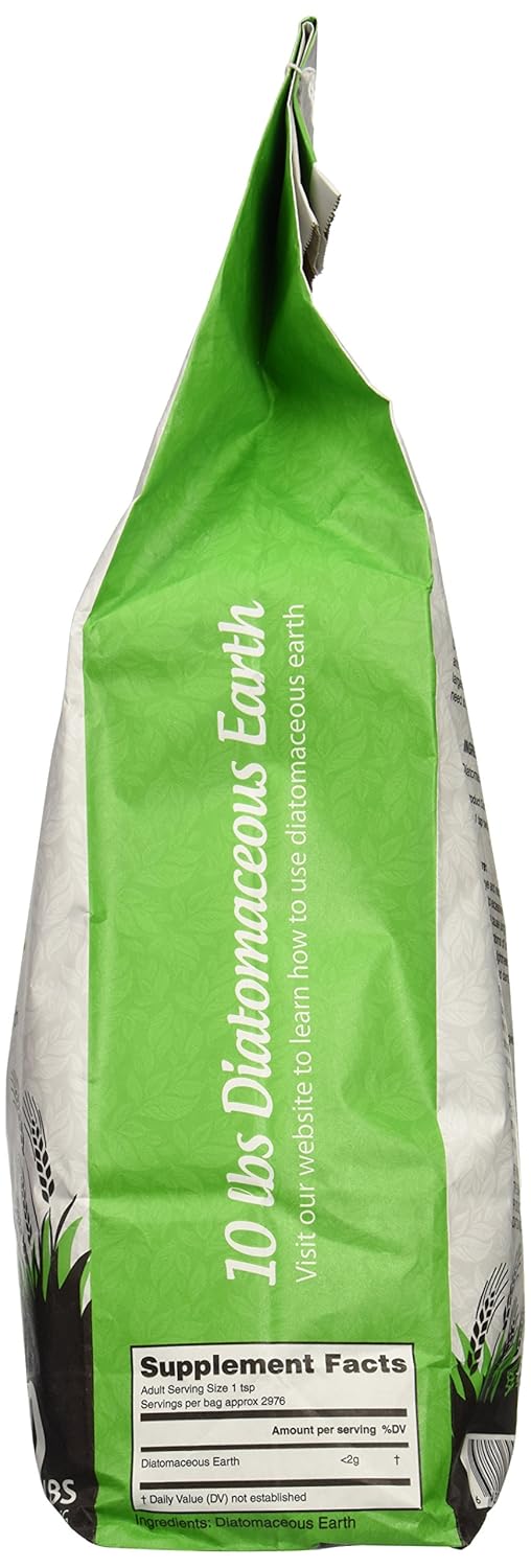 Amazon.com : Diatomaceous Earth Food Grade 10 Lb : Patio, Lawn ... Amazon.com : Diatomaceous Earth Food Grade 10 Lb : Patio, Lawn ...