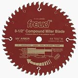 Freud LU91R008 8-1/2-Inch 48 Tooth ATB Saw Blade with 5/8-Inch Arbor and PermaShield Coating