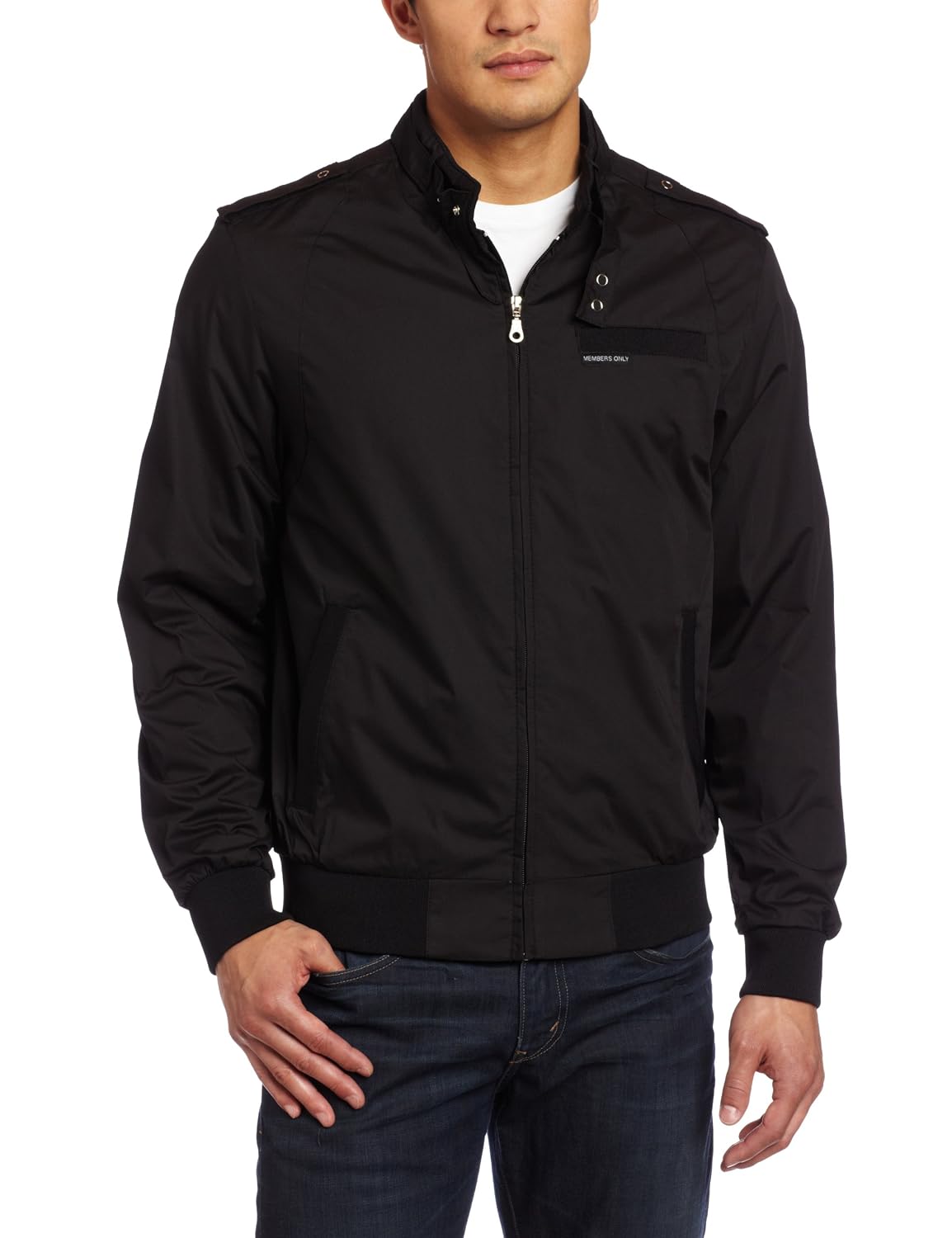 Members Only Mens Vintage Racer Jacket (Various Colors) $29.99