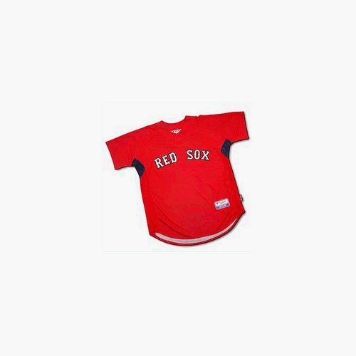 Boston Red Sox Authentic MLB RED Cool Base Batting Practice Jersey by Majestic