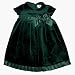 Florence Eiseman Emerald Velvet dress