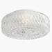 1 Lamp 16 Watt Energy Saving Glass Bathroom Ceiling Light