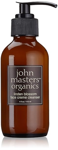 John Masters Organics Face Creme Cleanser, Linden Blossom, 4 Ounce