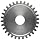 Boston Gear Spur Gear, 14.5 Pressure Angle, Cast Iron, Inch, 20 Pitch
