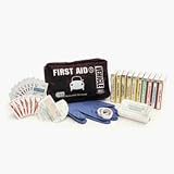 First Aid Kit Vehicle in Black Nylon Bag - 2206