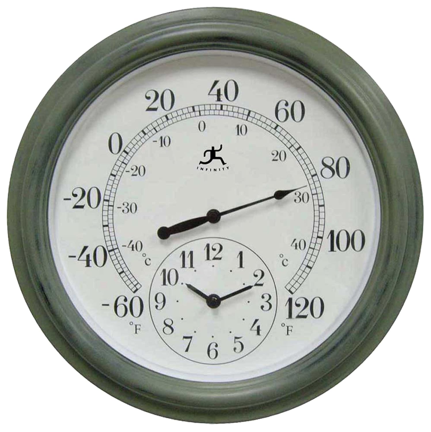 23 Weather Clocks with Thermometer & Hygrometer Wall Clock Ideas
