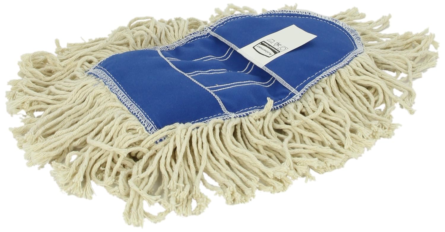 Rubbermaid FGU13000WH00 KutAWay Wedge Mop CutEnd Dust Mop Head