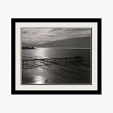 Ansel Adams The Scripps Pier, 1966: Fiat Lux Framed Print