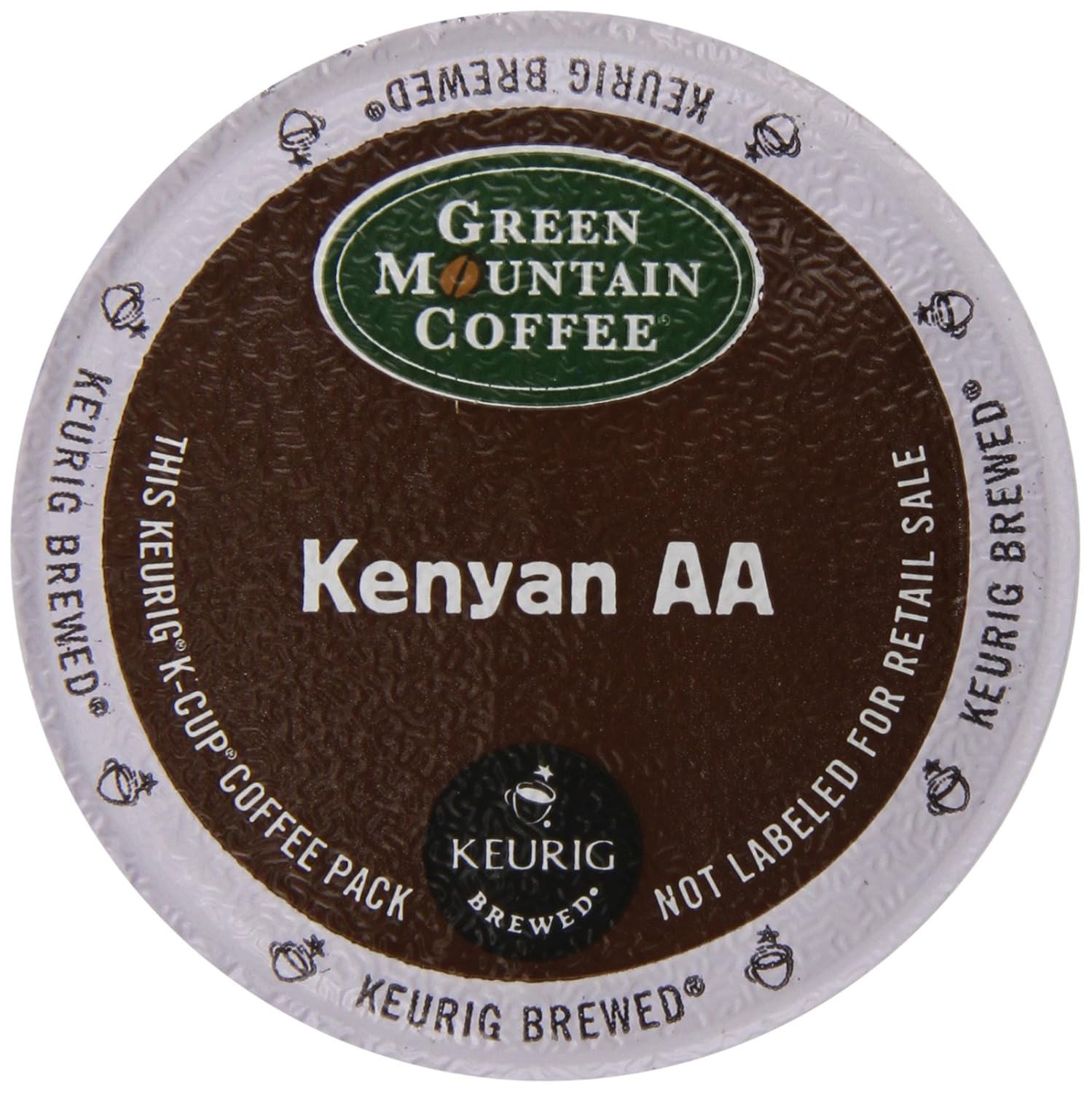 Green Mountain Coffee Kenyan AA, KCup Portion Pack for Keurig Brewers