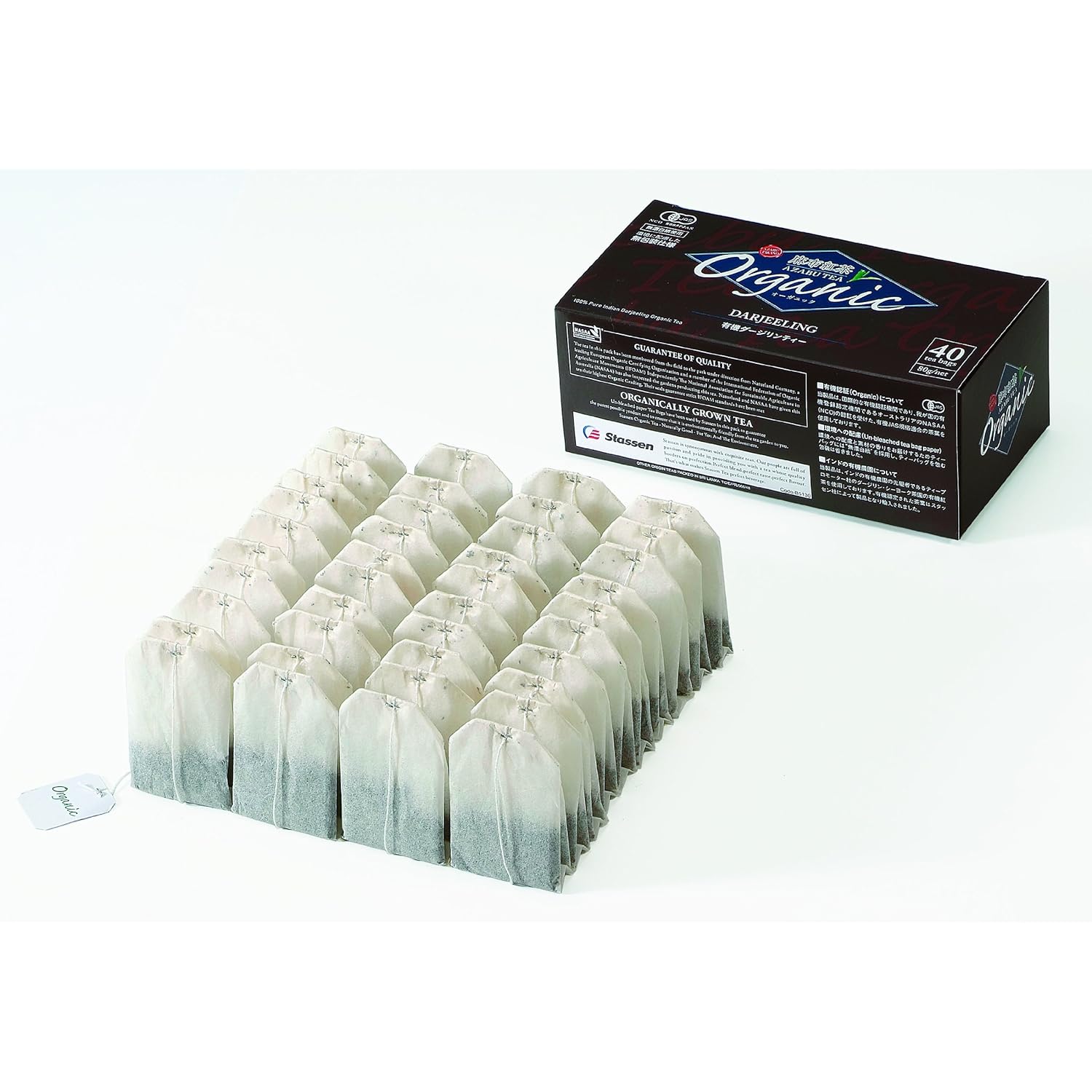 麻布红茶 麻布红茶 有机红茶ティー 80g 亚麻茶