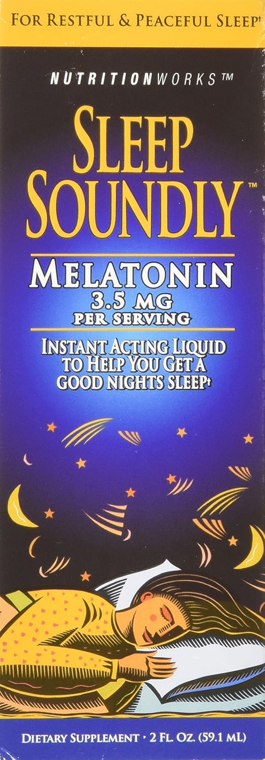 Amazon.com: Sleep Soundly Melatonin, 2-Ounce Bottles (Pack of 3 ... Amazon.com: Sleep So undly Melatonin, 2-Ounce Bottles (Pack of 3 ...