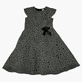 Sarah Louise gray/black embossed dress