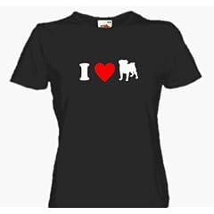 I LOVE MOPS Girlie-Shirt S-L