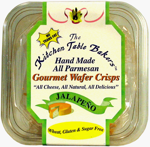 Kitchen Table Bakers Jalapeno Gourmet Cheese Crisps by Cheese Crisps