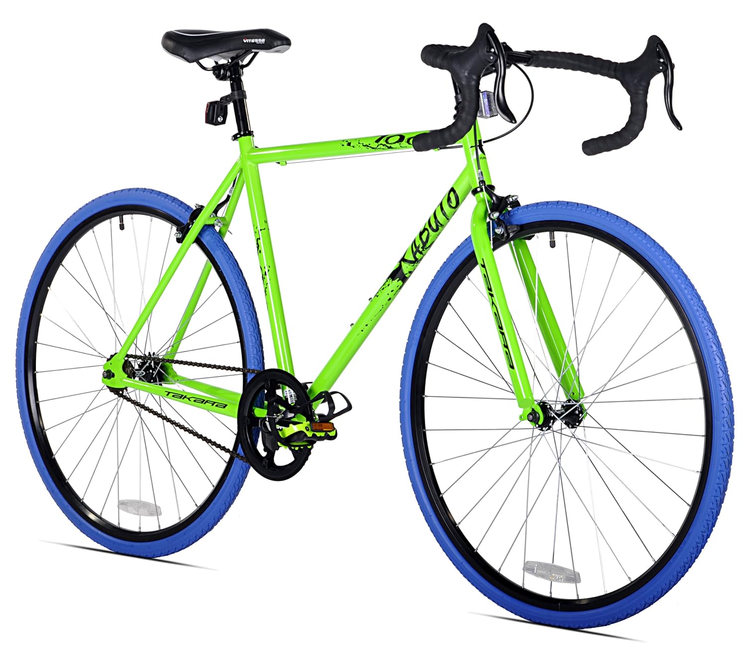 Amazon.com : Takara Kabuto Single Speed Road Bike : Fixed Gear Bicycles