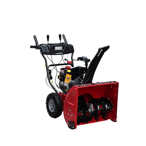 Power Smart DB7103-24 Two Stage Snow Thrower (208cc LCT Snow Engine) 24-Inch Wide