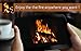 Love at fireside - relaxing fire view HD