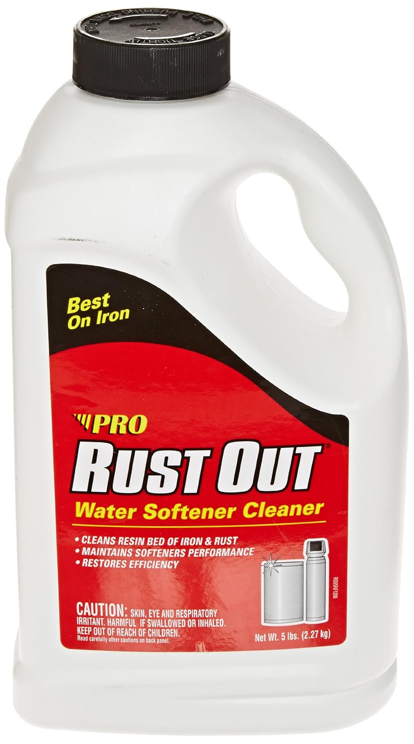 Rust Out RO65N Well Water Softener Cleaner, 5 Pounds , New, Free