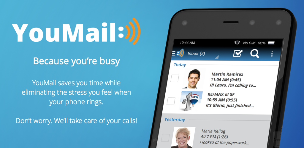 Amazon.com: YouMail Visual Voicemail v3.13.17.1 (December 4th ...