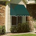 Sunsational Window Awning - 4 Foot - Green (Green) (4')