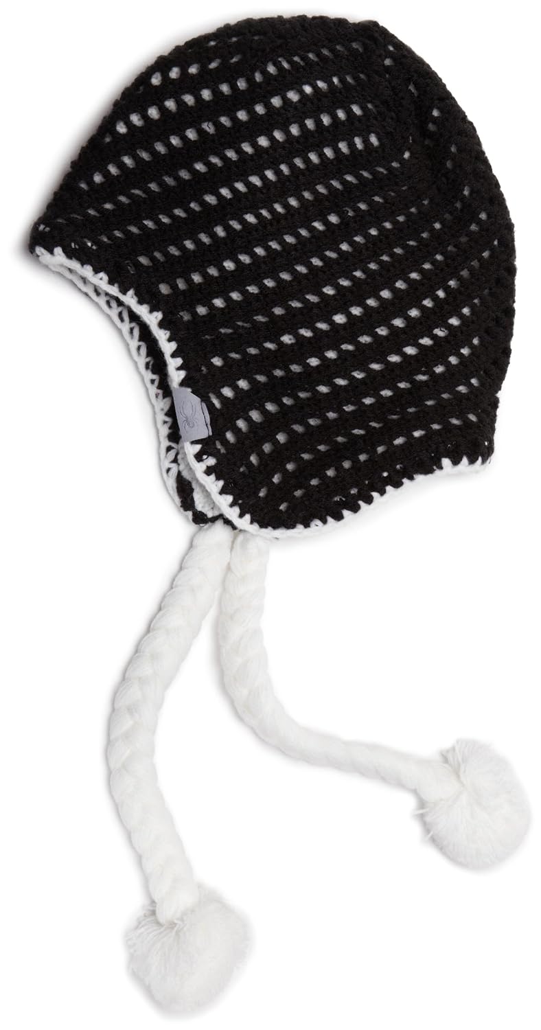 Spyder Women’s Snowball Hat, Black, One Size