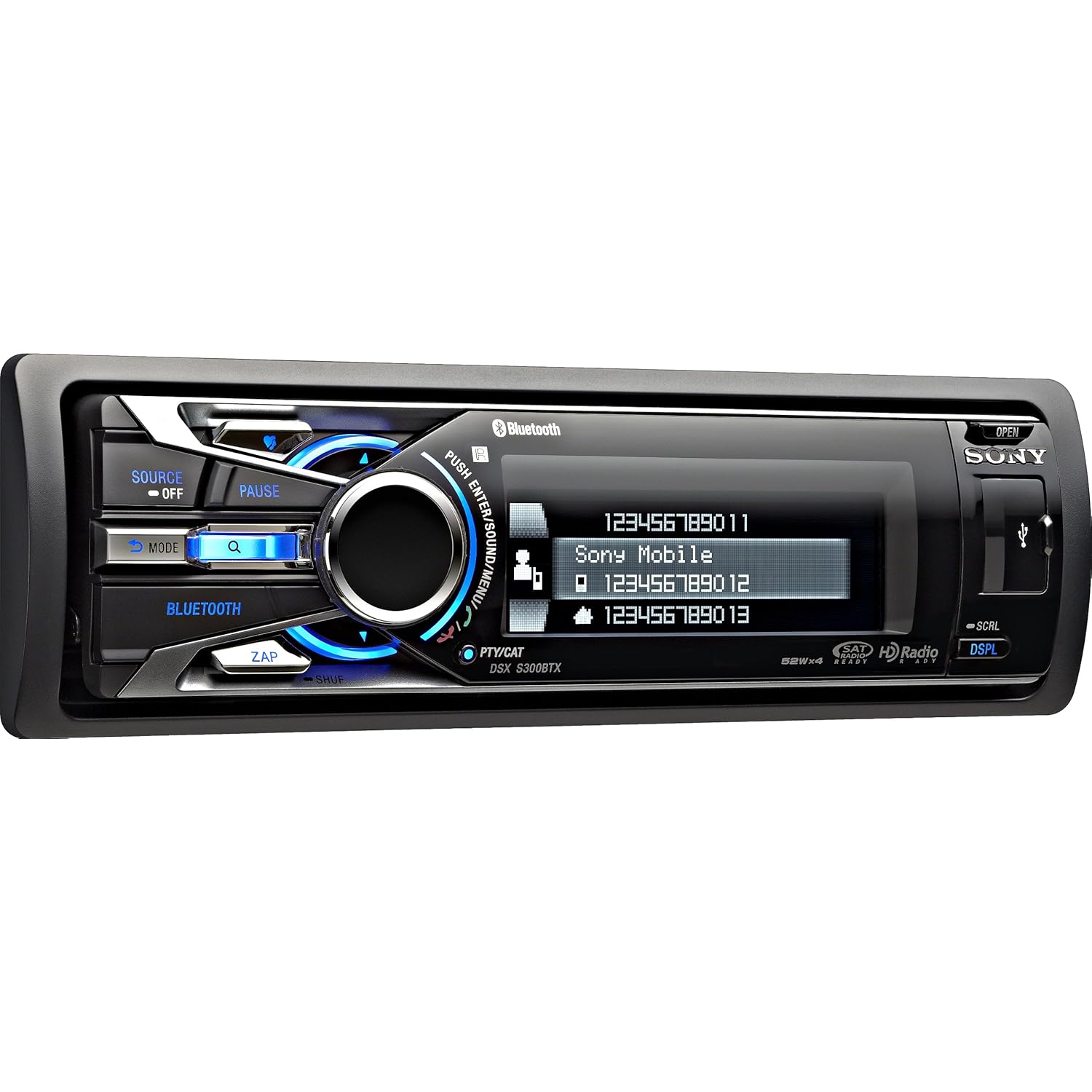 Sony DSXS300BTX iPod USB Bluetooth Car Stereo Receiver eBay