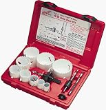 Milwaukee 49-22-4068 13-Piece 4/6-Tooth Contractors' Hole Saw Kit